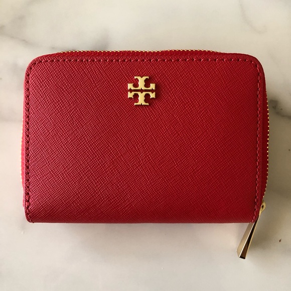 Tory Burch Accessories - TORY BURCH EMERSON ZIP COIN CASE
